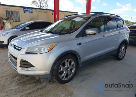2013 Ford Escape Sel из США, поврежденный, VIN 1FMCU0HX1DUB28857
